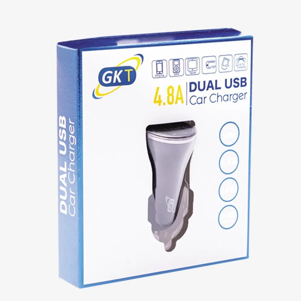 Accessoire de charge Dual USB Car 4.8A